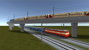 Indian Train Crossing 3D's features